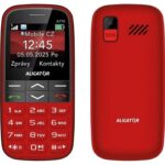 ALIGATOR A770 Senior červená recenze