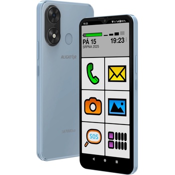 ALIGATOR S6700 Senior 4GB/128GB Modrá recenze