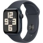 Apple Watch SE GPS 40mm Midnight Aluminium Case with Midnight Sport Band-S/M MXE73QC/A recenze