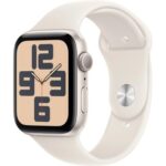 Apple Watch SE GPS 40mm Starlight Aluminium Case | Starlight Sport Band – S/M MXEF3ET/A recenze