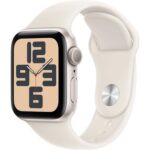 Apple Watch SE GPS 40mm Starlight Aluminium Case with Starlight Sport Band-M/L MXEG3QC/A recenze