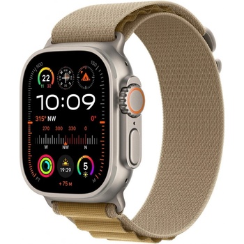 Apple Watch Ultra 2 GPS + Cellular 49mm Natural ium Case | Tan Alpine Loop – Large MX4H3WB/A recenze
