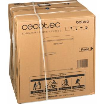 CECOTEC Frigorfico Bolero Cool- Market TT Origin 45 Red E recenze