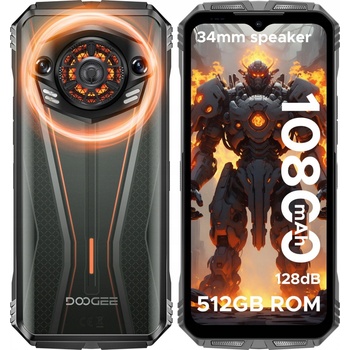 DooGee S Punk Pro 20GB/512GB Orange recenze