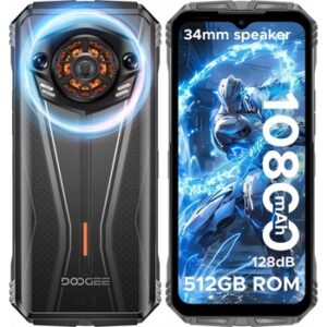 Fotografie DooGee V10 5G 8GB/128GB Black  recenzía