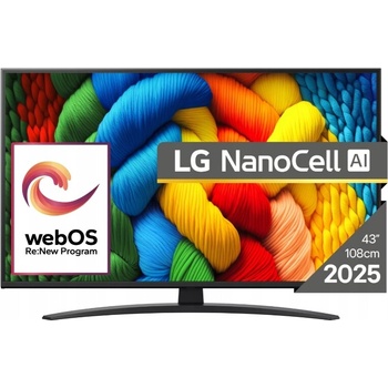 LG 43NANO81A3A recenze