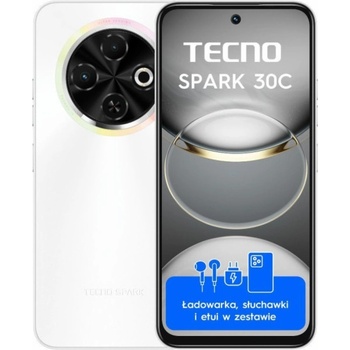 TECNO SPARK 30C 6GB/128GB Orbit White recenze