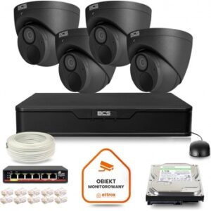 Fotografie BCS Point 4x BCS-P-EIP28FWR3-Ai2-G 1TB recenzía