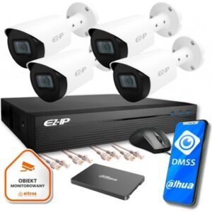Fotografie EZ-IP EZN-104E1-P4 + 4 x EZI-B120-F2 SSD1TB  recenzía