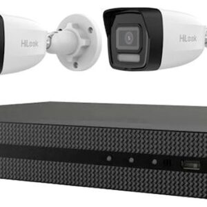 Fotografie Hikvision HiLook KIT/ 1x NVR-104MH-C/4P(D)/ 4x IPC-B140HA-LU  recenzía