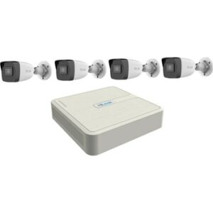 Fotografie Hikvision KIT NVR-104H-D/4P(C) + 4x IPC-B140HA recenzía