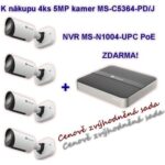 Milesight MS-N1004UPC + 4x MS-C5364-PD/J recenze