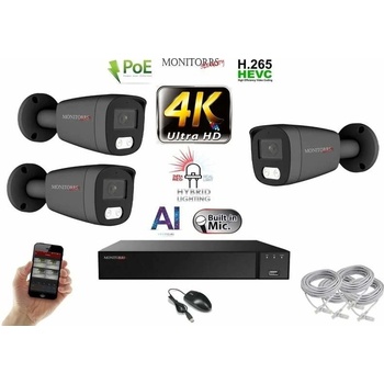 Monitorrs Security 3 kamerový set GTube 6483K3 recenze