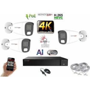 Fotografie Monitorrs Security 3 kamerový set WTube 6484K3  recenzía