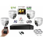 Monitorrs Security 4 kamerový set WDome 6481K4 recenze