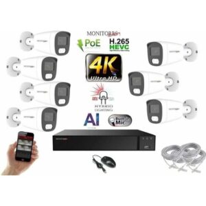 Fotografie Monitorrs Security 7 kamerový set WTube 6484K7  recenzía