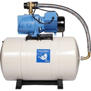 Fotografie PUMPA blue line vodárna PJWm/15H GWS 60l ležatá 230V 2,8-4,2bar ZB00001207  recenzía