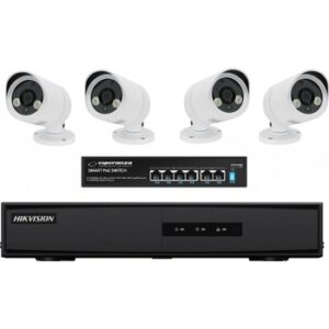 Fotografie Sapro 4x kamery 2M, NVR, PoE switch CSETHD4001  recenzía