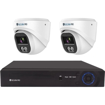 Securia Pro NVR2CHV8S-W DOME bez disku recenze