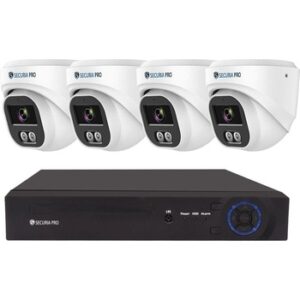 Fotografie Securia Pro NVR4CHV4S-W DOME 8TB  recenzía