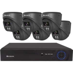 Fotografie Securia Pro NVR6CHV4S-B DOME 8TB  recenzía