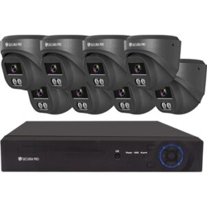 Fotografie Securia Pro NVR8CHV4S-B DOME 8TB  recenzía
