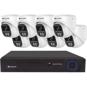 Fotografie Securia Pro NVR8CHV4S-W DOME 8TB  recenzía