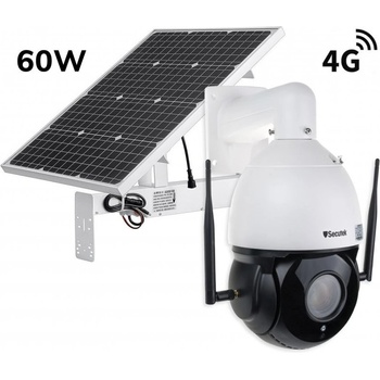 Secutek SBS-NC79G-30X se solárním dobíjením 60W / 40A recenze