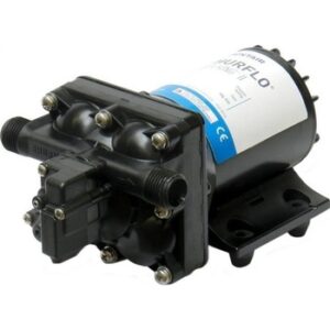 Fotografie Shurflo 4139-131-A87 11.3 l/min, 2.8 bar, 24 V DC, PP/SP/EPDM, PS/BP  recenzía