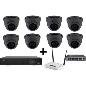 ZONEWAY 8x NC960 + NVR 3016 recenze
