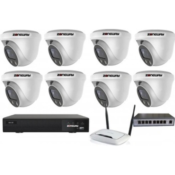 ZONEWAY 8x NC961 + NVR 3016 recenze