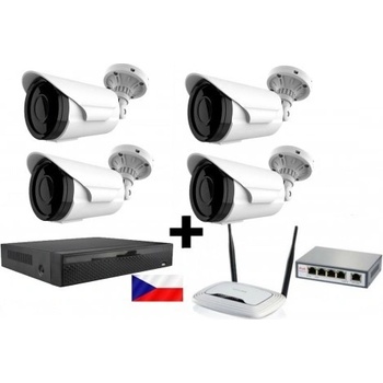 Zoneway 4x NC965 + NVR 2104 + router + POE switch recenze