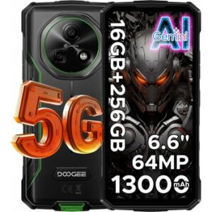 Fotografie DooGee Fire 7 4GB/256GB Green  recenzía
