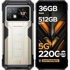 Fotografie DooGee S200 Max 16GB/512GB Gold  recenzía