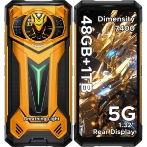 Fotografie DooGee S200 ULTRA 12GB/1TB Yellow  recenzía