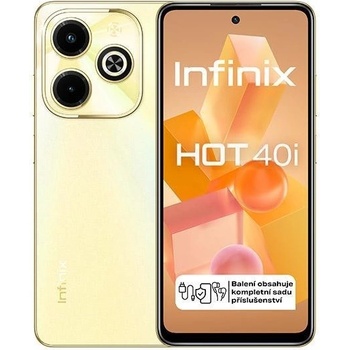 Obrázok Infinix Hot 40i 8GB/256GB Horizon Gold hodnotenie