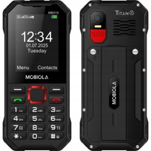 Fotografie Mobiola MB510 TitanX 4G Black  recenzía