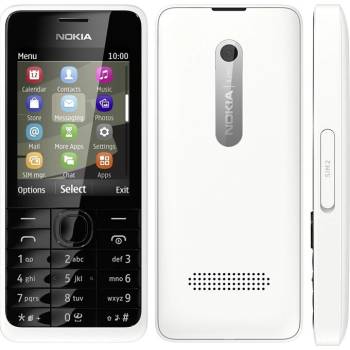 Nokia 301 White recenze