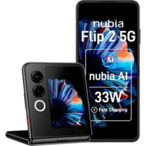 Fotografie Nubia Flip 2 5G 8GB/256GB Black  recenzía
