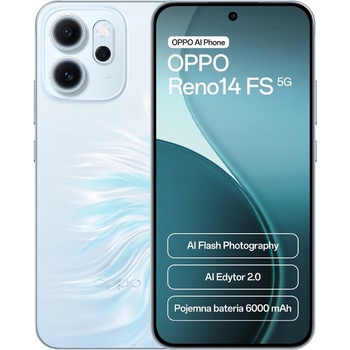Obrázok OPPO Reno14 FS 5G 12GB/512GB Blue hodnotenie