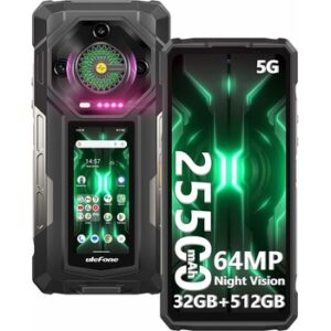 Fotografie Ulefone Armor 33 Pro 16GB/512GB 5G Black  recenzía