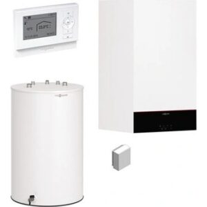 Fotografie Viessmann Vitodens 100-W SET + 120 L Vitocell 100-W + čidla + Vitotrol 200E Z022947 recenzía