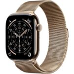 Apple Watch S11 Cellular 46mm Elegant Band/Gold MFD84WF/A recenze