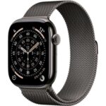 Apple Watch Series 11 Cellular (42mm) Břidlicově šedý titan s břidlicově šedým milánským tahem MF8U4MP/A recenze