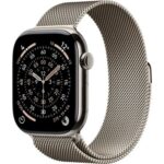 Apple Watch Series 11 Cellular (46mm) Přírodní titan s přírodním milánským tahem M/L MFD04MP/A recenze