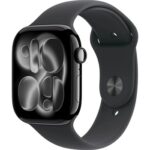 Apple Watch Series 11 GPS 46mm Jet Black Aluminium Case with Black Sport Band S/M MEUW4WF/A recenze