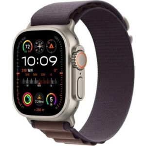 Fotografie Apple Watch Ultra 2 49mm titanové pouzdro s indigo alpským tahem S MRER3CS/A  recenzía