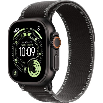 Apple Watch Ultra 3 (2025) 49mm Černý titan s černým/uhlovým trailovým tahem M/L MF1H4QC/A recenze