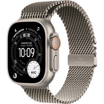 Apple Watch Ultra 3 (2025) 49mm Přírodní titan s přírodně titanovým milánským tahem M MEWY4QC/A recenze