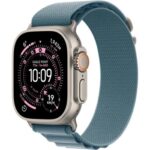 Apple Watch Ultra 3 (2025) 49mm Přírodní titan se světle modrým alpským tahem S MEWK4QC/A recenze
